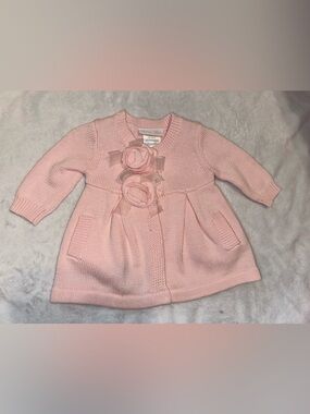 Bonnie Baby Pink Knit Cardigan